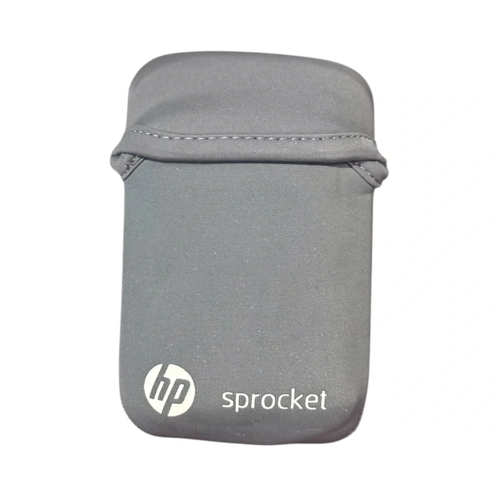 HP Sprocket Portable Printer in White and Gold